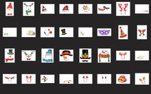 Load image into Gallery viewer, 2600+ CHRISTMAS OVERLAYS