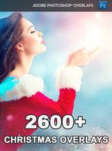 Load image into Gallery viewer, 2600+ CHRISTMAS OVERLAYS