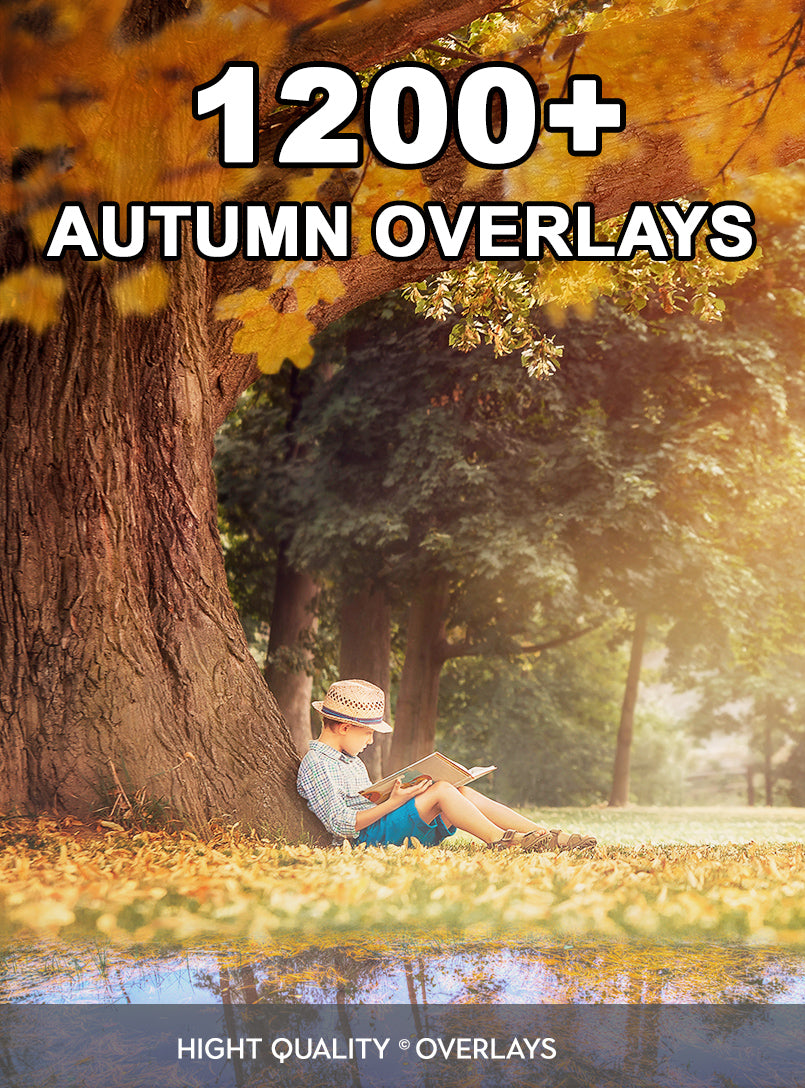 1200+ Wonderful Autumn Overlays Bundle