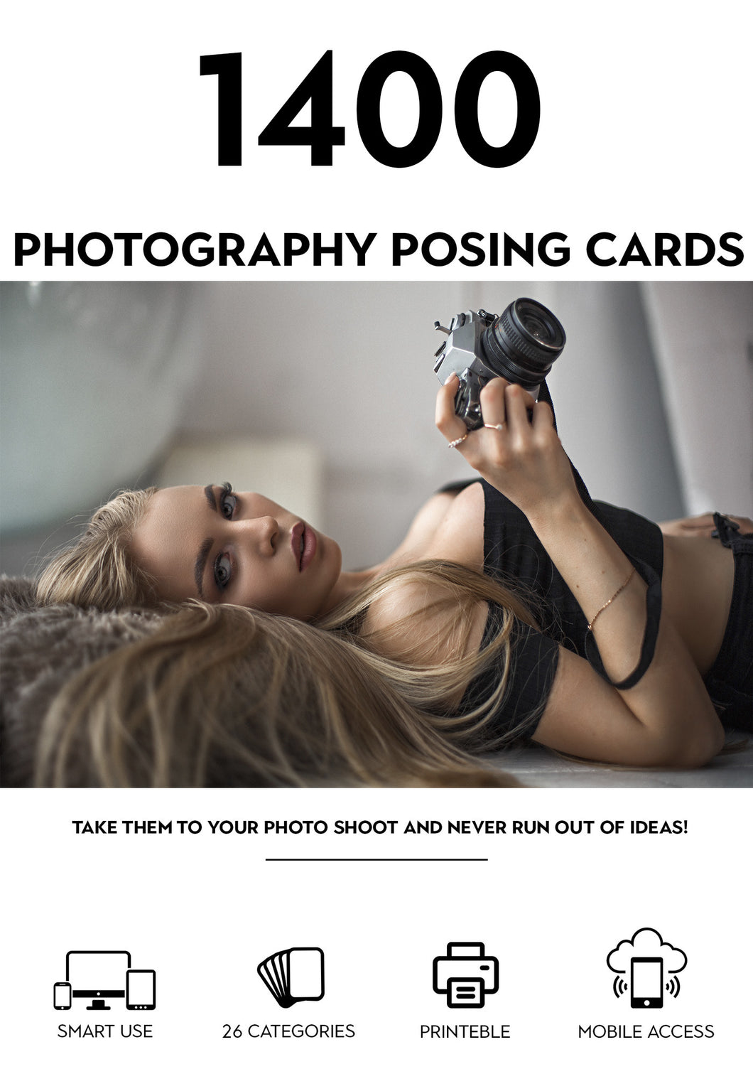 1400 Photography Posing Cards